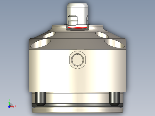 KOSMEKSFA2000-M1A-100多系列多零件图纸模型多系列多零件图纸模型前视缩略图