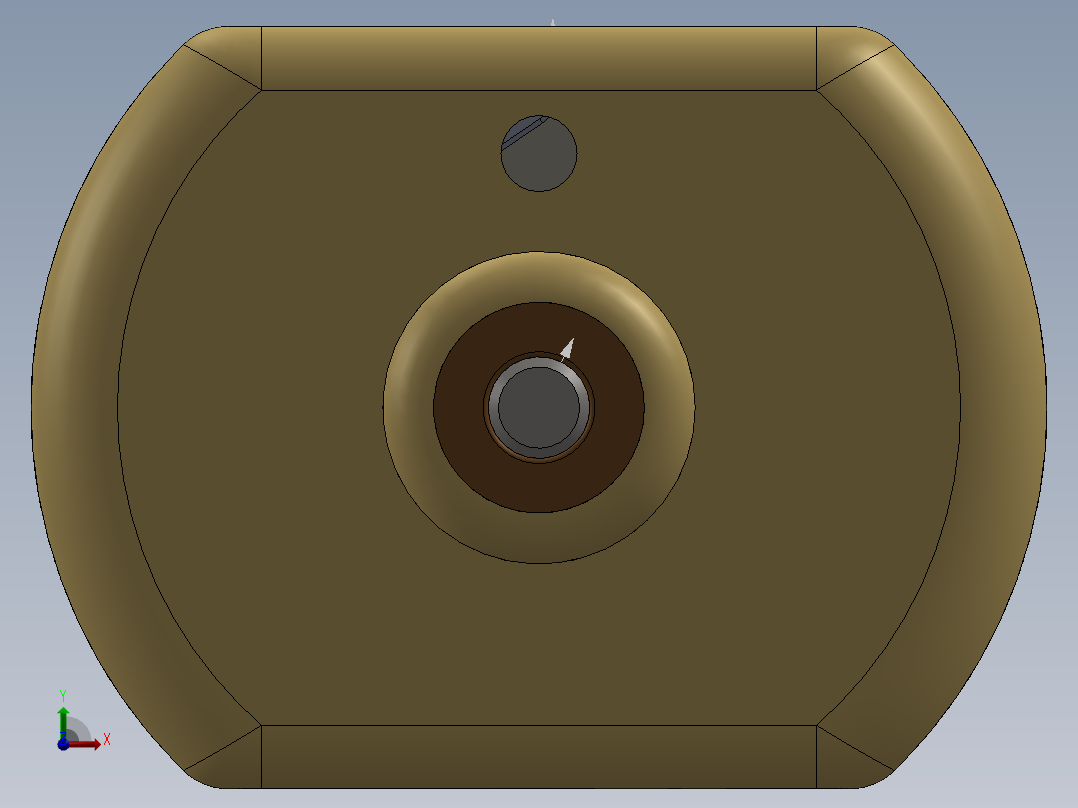 直流电机10前视图