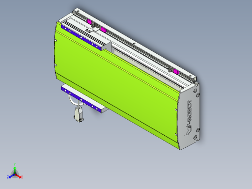 威洛博VL系列3d模型模组VL22H2Y-S300正等轴测缩略图