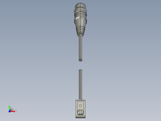 基恩士PZ-V13_33_kc图纸模型前视缩略图