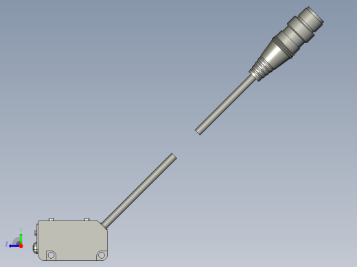 基恩士PZ-V13_33_kc图纸模型右视缩略图