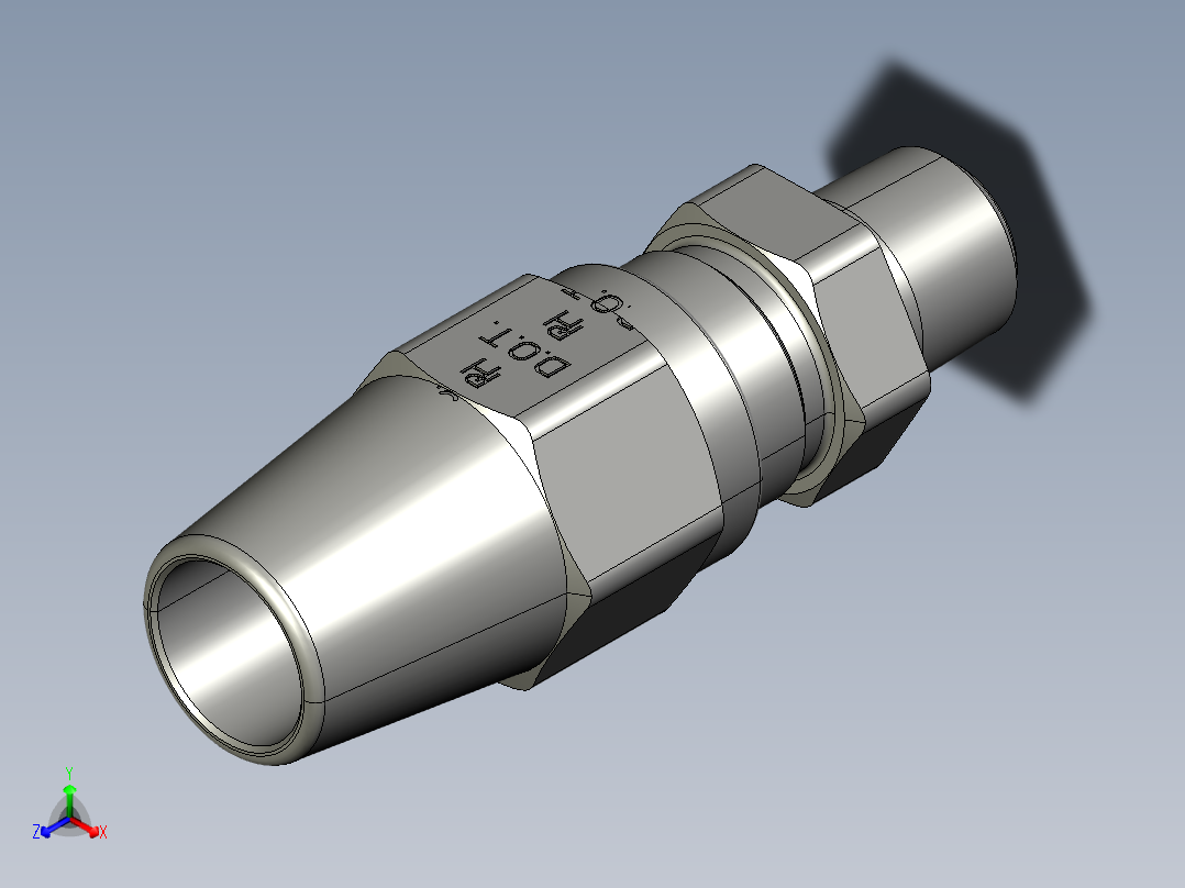 压缩运输工具用导管接头