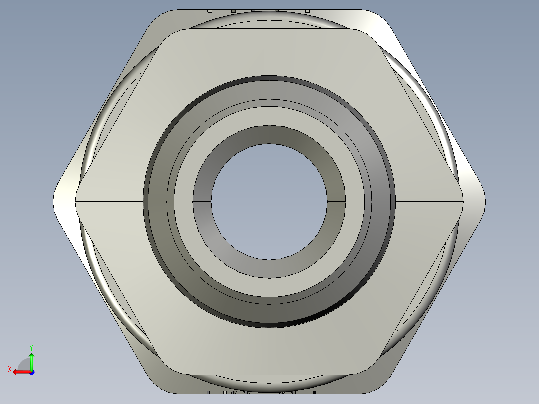 压缩运输工具用导管接头后视图