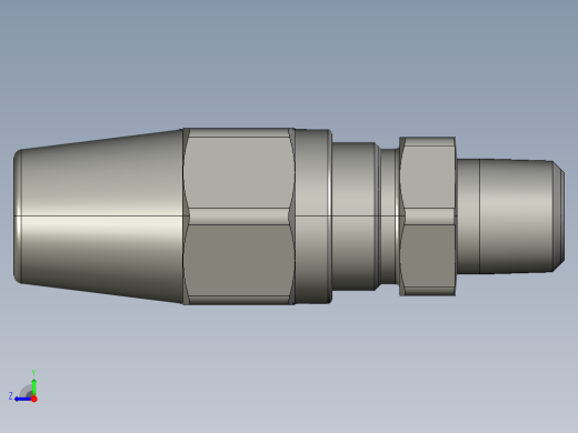 压缩运输工具用导管接头右视缩略图
