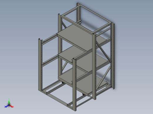 模具存放架（活动抽板）