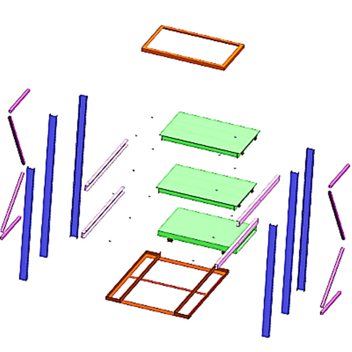 模具存放架（活动抽板）