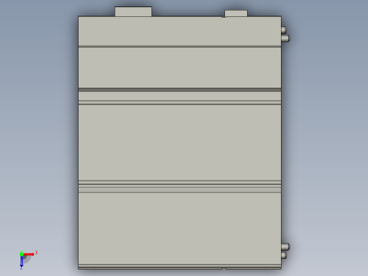 基恩士KV-1000_kc图纸模型俯视缩略图