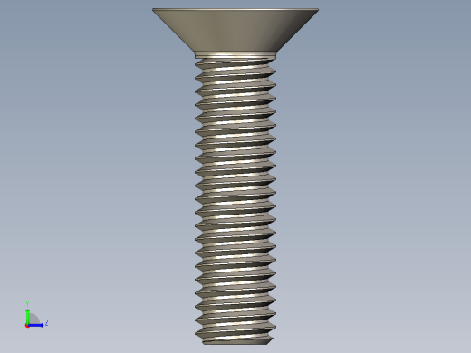 Screw_ISO_10642_M6x25_A2.STEP左视缩略图