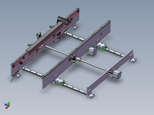 0.66米双轨输送机