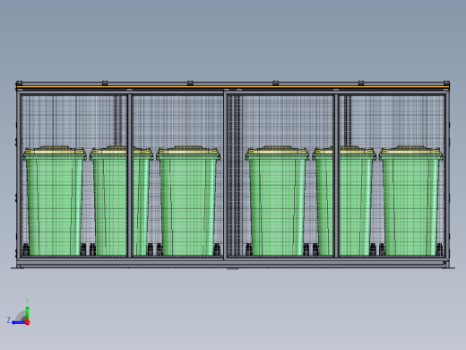 垃圾容器站右视缩略图