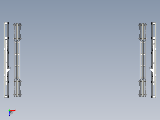 液压式拔爪车俯视缩略图