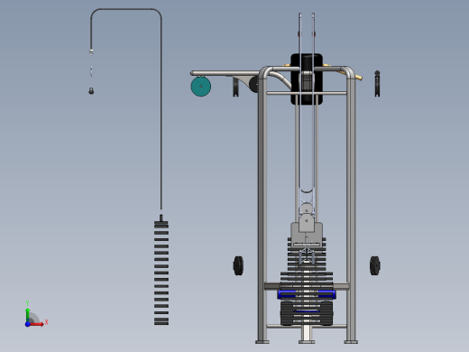 健身器材(41)前视缩略图