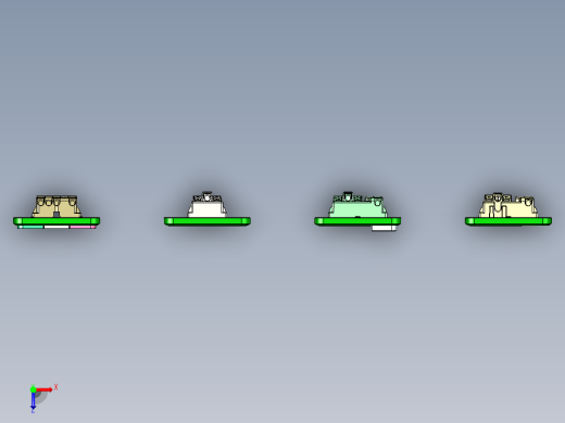 精美开关插座俯视缩略图