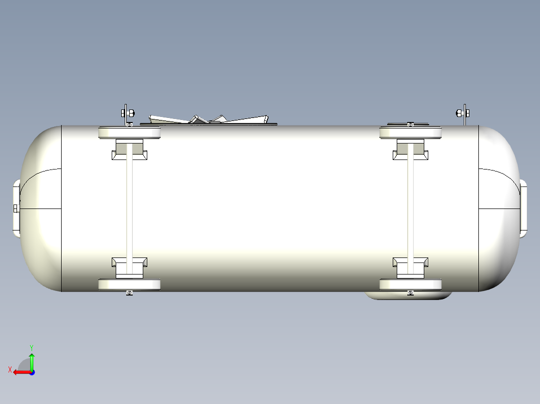 空气压缩机后视图