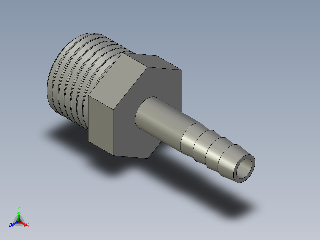 螺纹管水管接头-有边 [DN15X8]