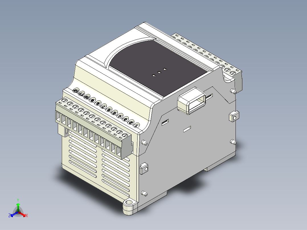 DELTA_IA-PLC_DVP06PT-E2主视图