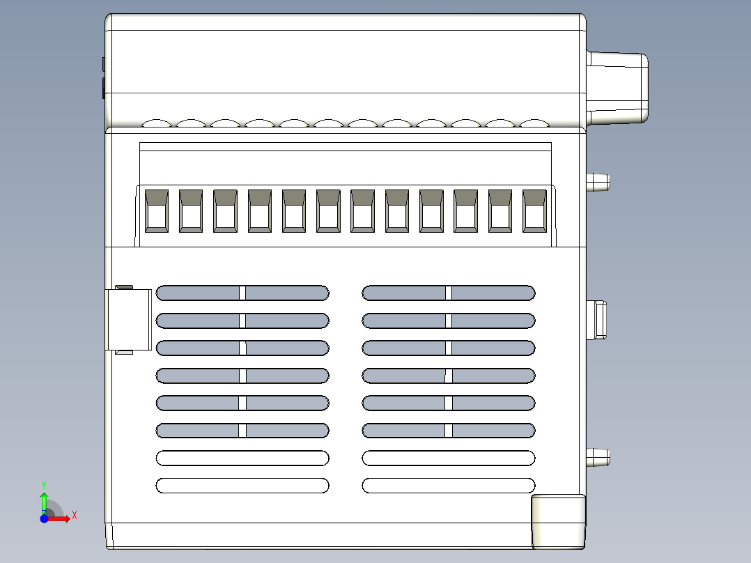 DELTA_IA-PLC_DVP06PT-E2前视图