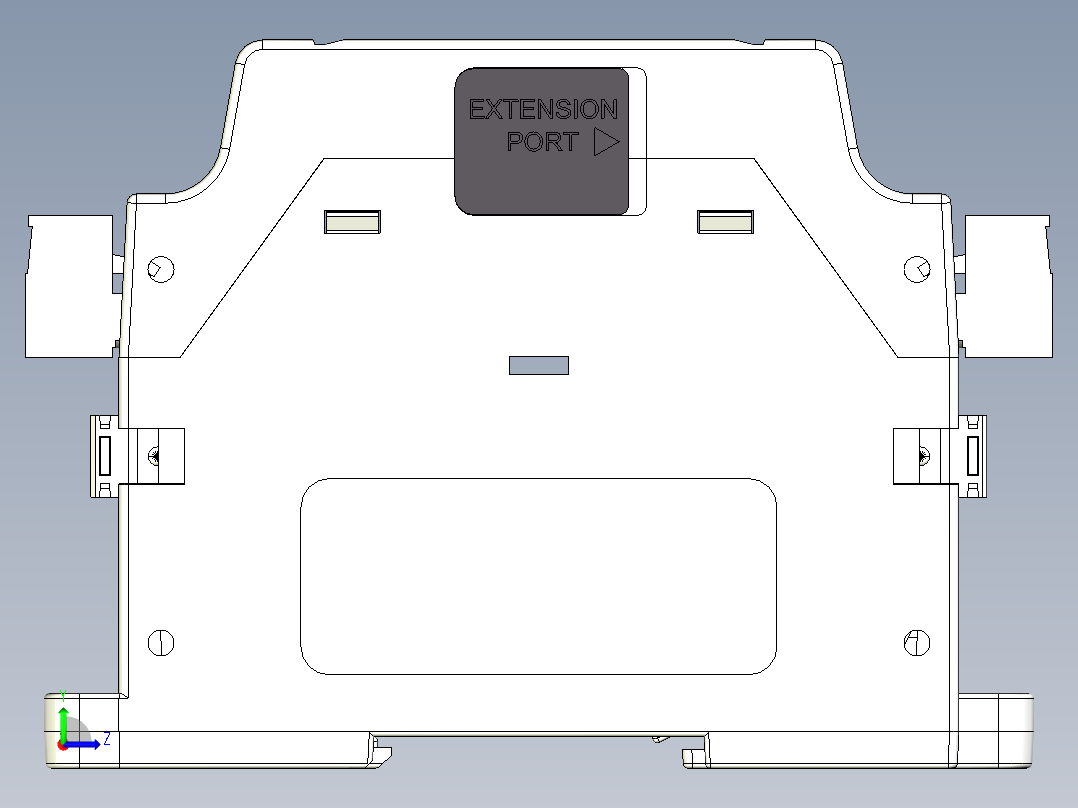 DELTA_IA-PLC_DVP06PT-E2左视图