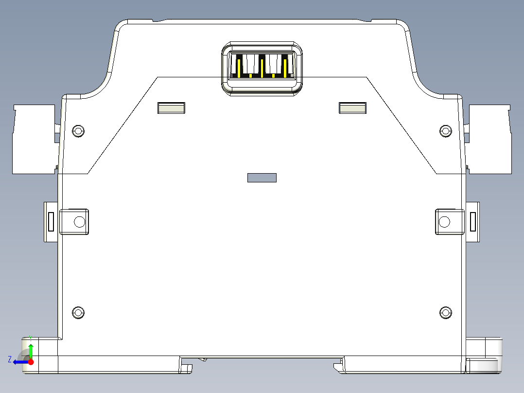DELTA_IA-PLC_DVP06PT-E2右视图