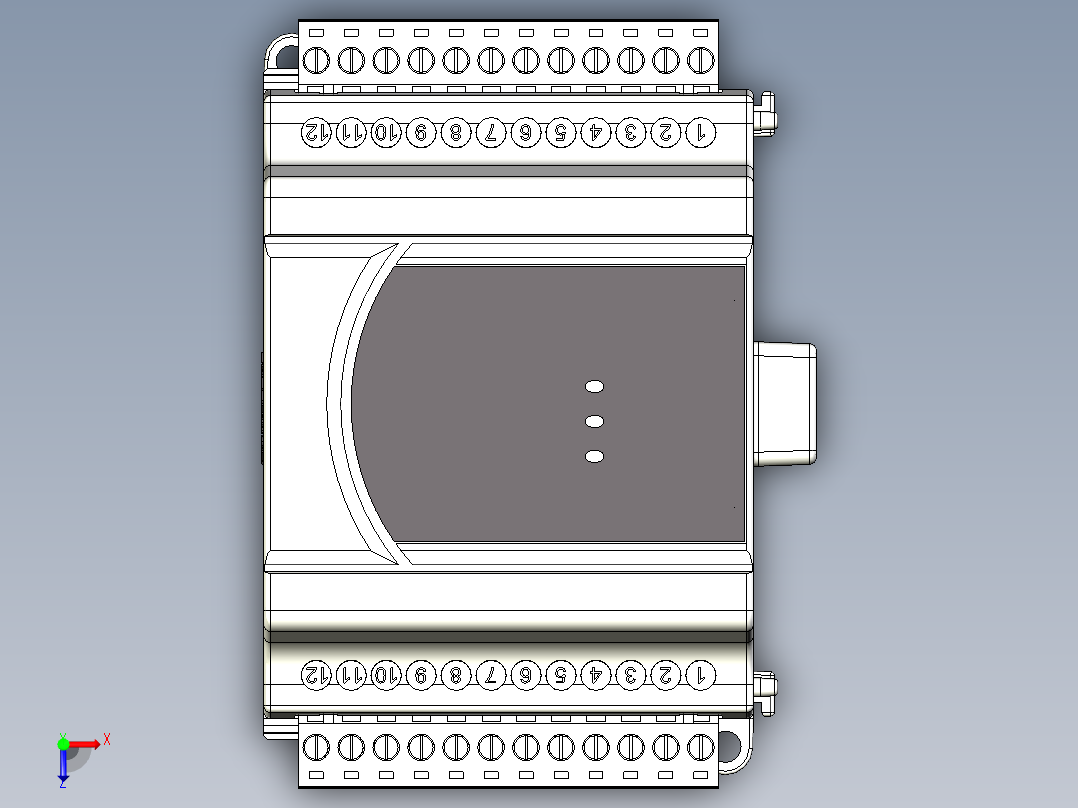 DELTA_IA-PLC_DVP06PT-E2俯视图