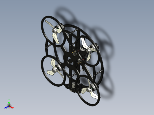 3英寸环形FPV无人机