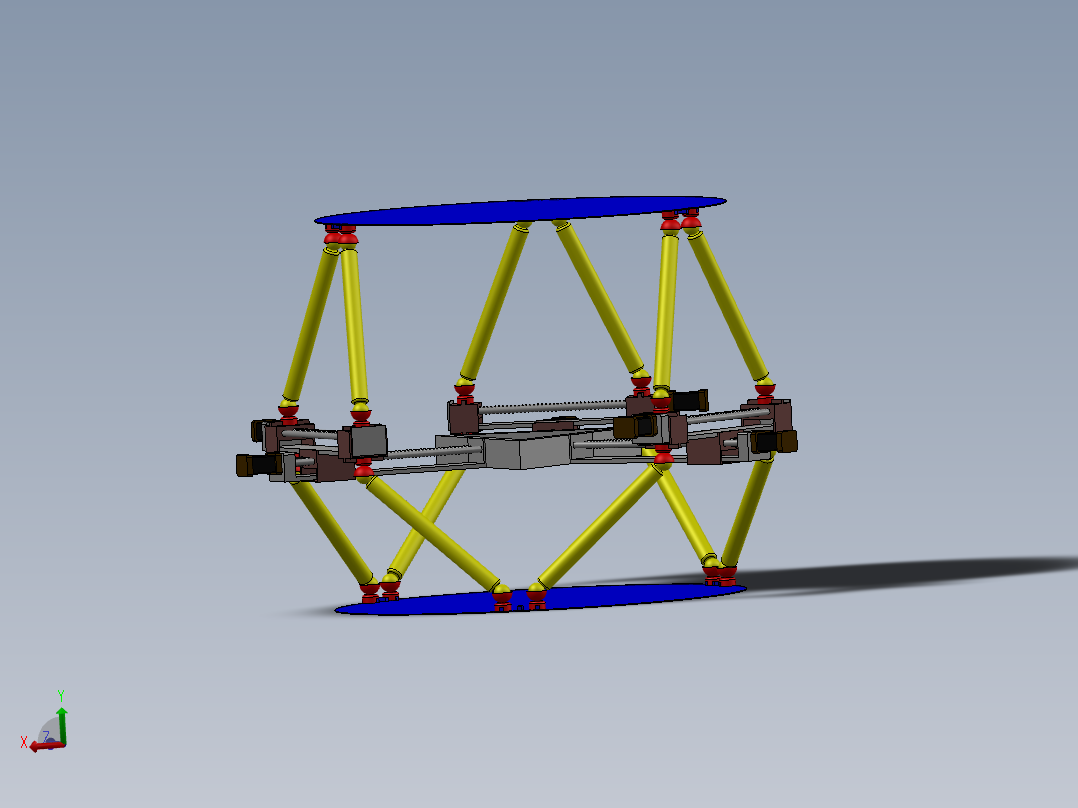 CT双层Stewart平台  SW21