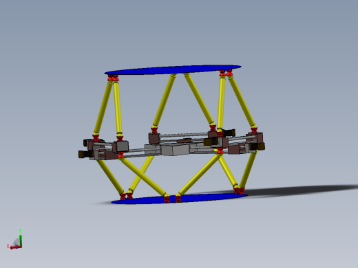 CT双层Stewart平台  SW21