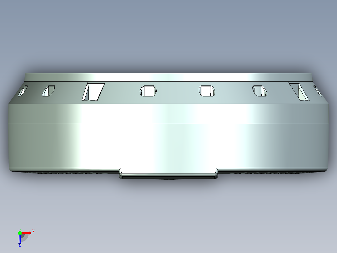 一氧化碳报警器俯视图