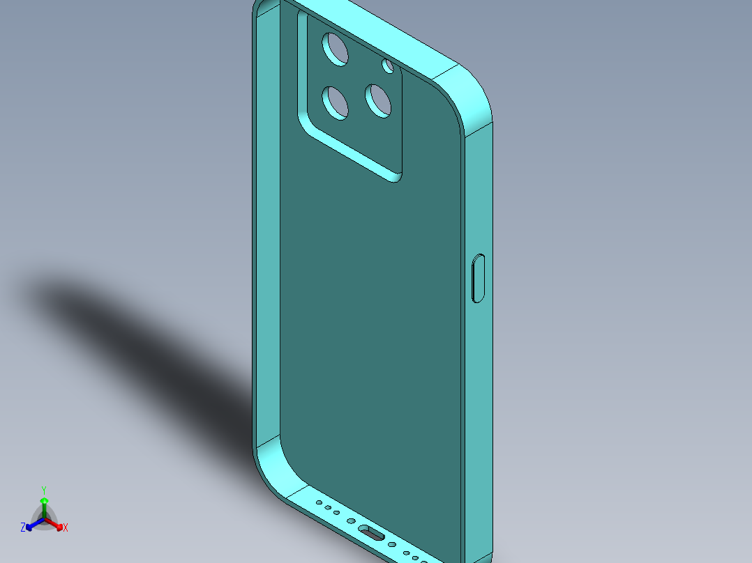 手机壳 Solidworks 模型