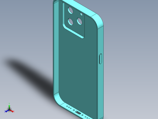 手机壳 Solidworks 模型