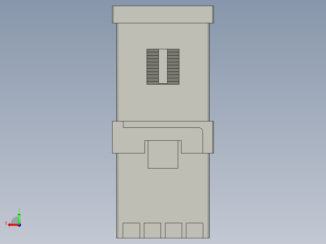 REX-C100-FD02-VAN(RKC100长PID控制及自动演逆动作检测范围-10050度电压脉冲输出上限报警)后视图
