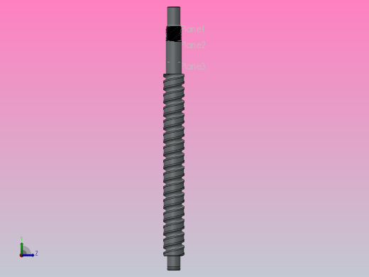 SCR1610滚珠丝杠(可调整大小)左视缩略图