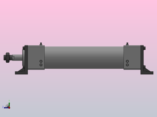 RHC（φ50～φ100）高速气缸[RHCL100-300]右视缩略图