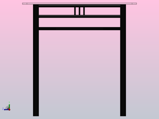 餐桌模型设计右视缩略图
