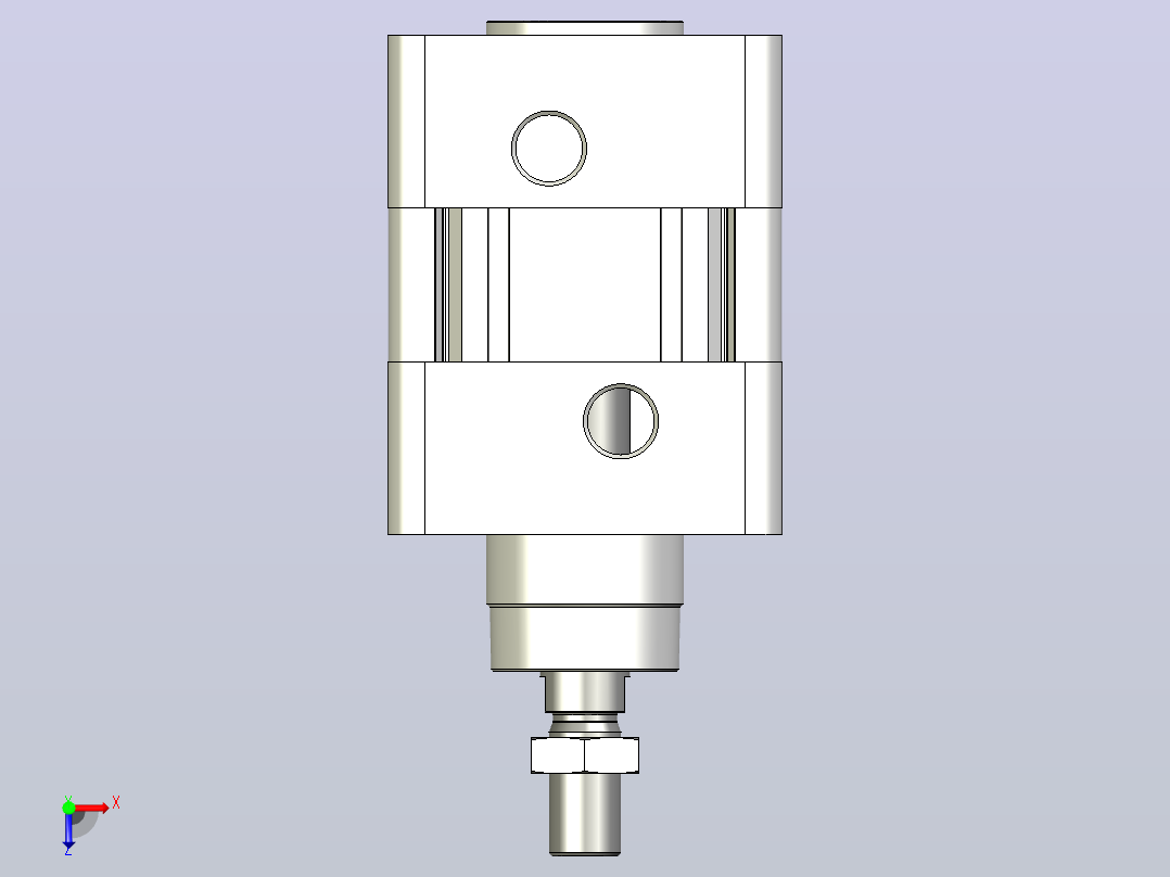 FESTO气缸DSBC-100-1-PA-N3---_0_俯视图