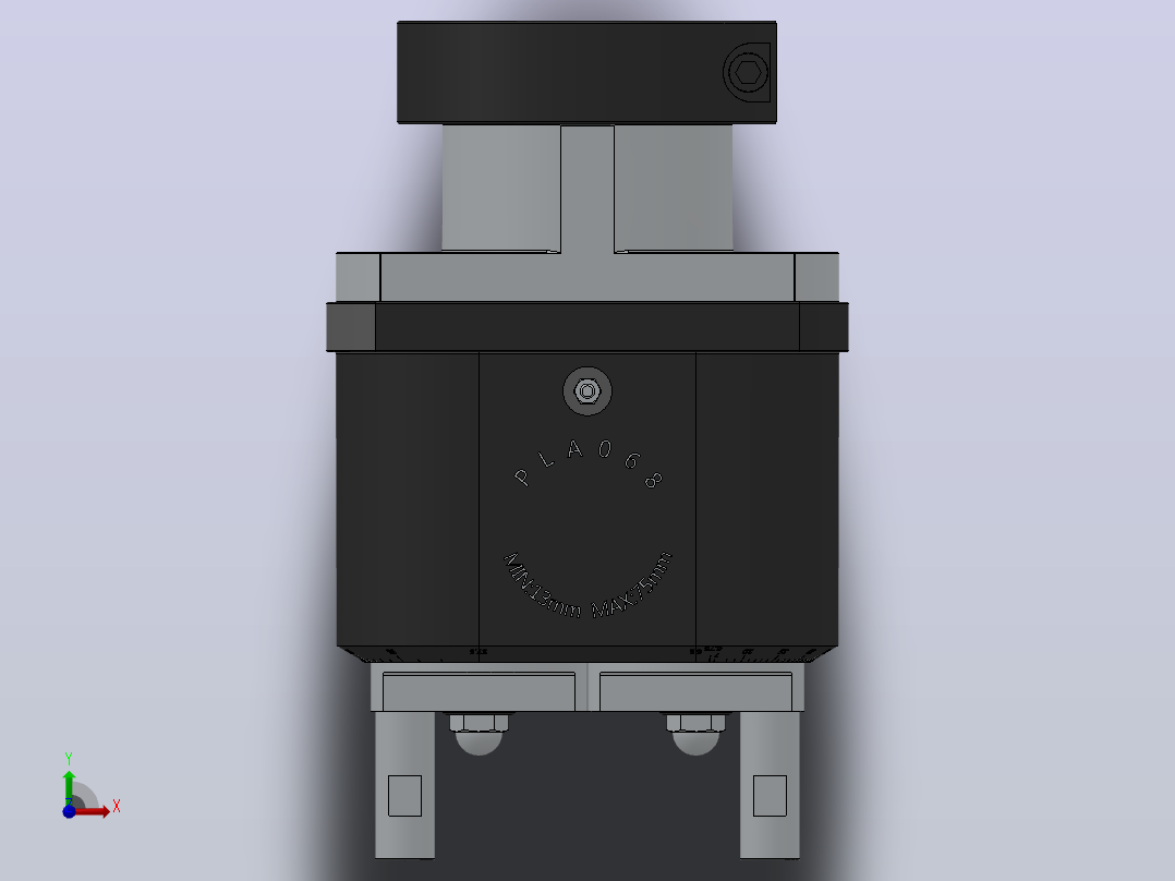 PLA-068[PLA-068]可调式钻孔头俯视图