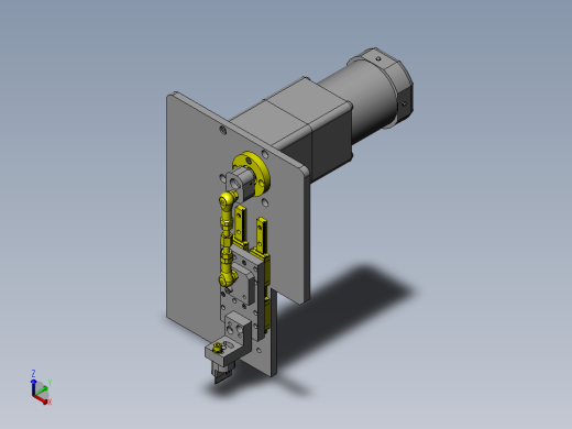 高速高精度切割组件