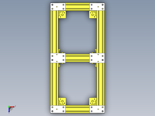 加长精密滑台俯视缩略图
