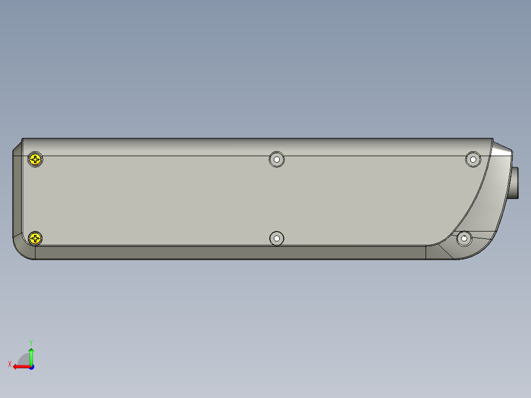 国标多位插座模型 3D图纸 国标插座 机械设备 3D模型文件素材后视图