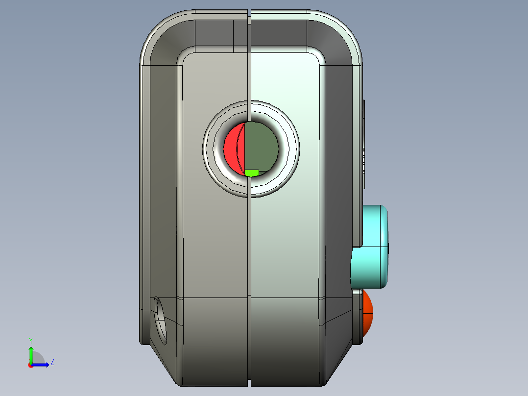 国标多位插座模型 3D图纸 国标插座 机械设备 3D模型文件素材左视图