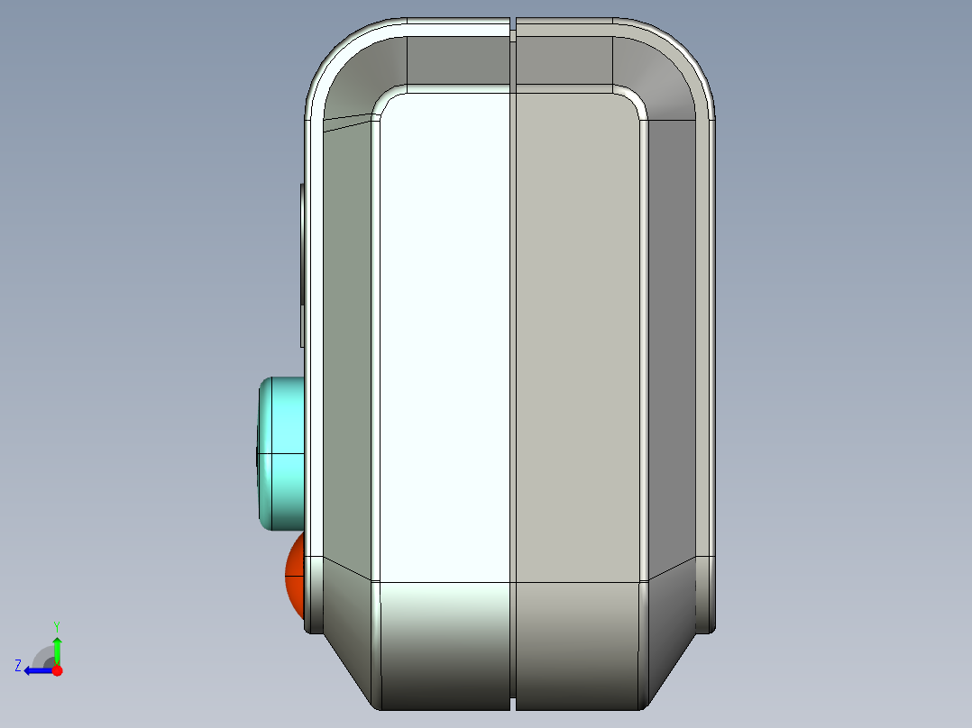 国标多位插座模型 3D图纸 国标插座 机械设备 3D模型文件素材右视图