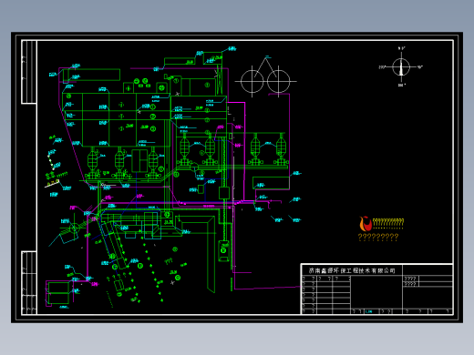 热电厂电除尘平面布置图