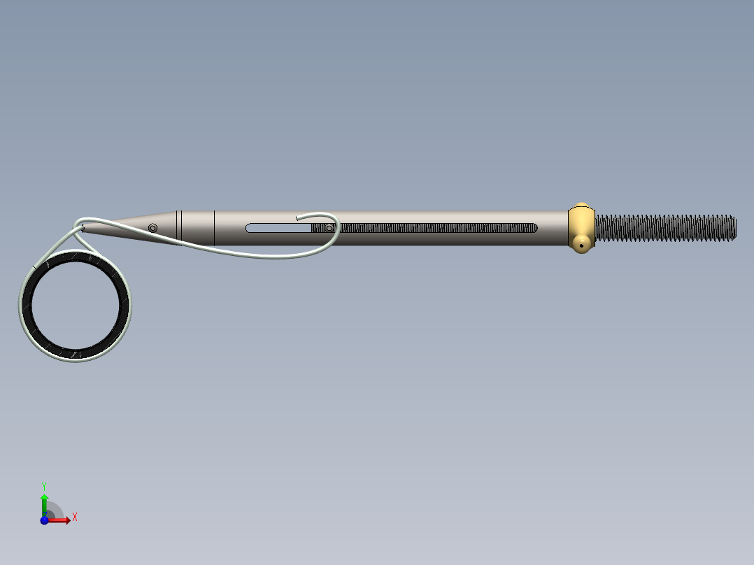solidworks 线夹工具前视图