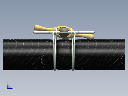 solidworks 线夹工具左视缩略图