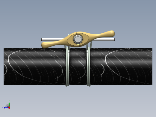 solidworks 线夹工具右视缩略图