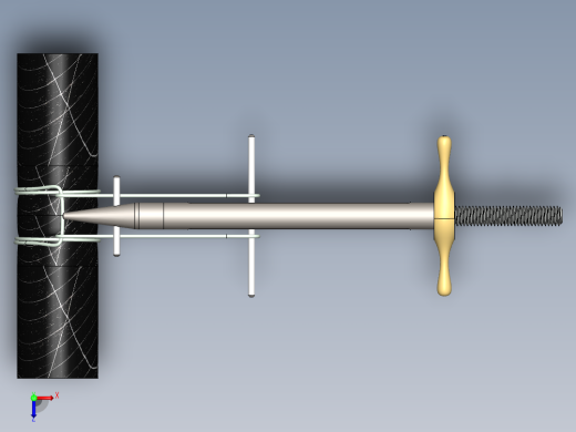 solidworks 线夹工具俯视缩略图