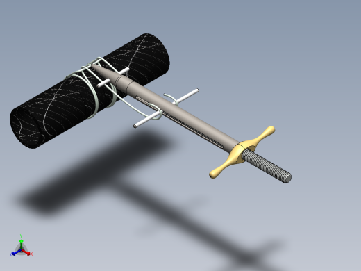 solidworks 线夹工具正等轴测缩略图