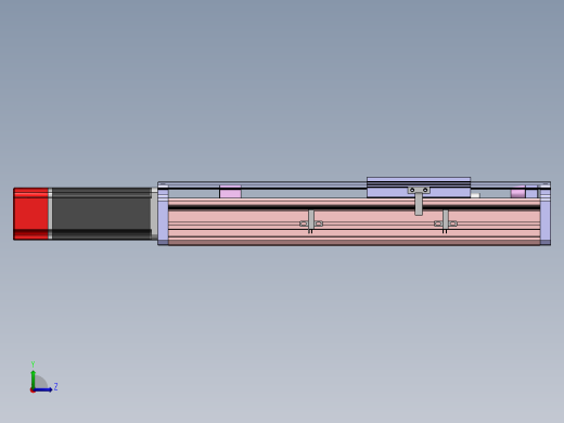 T210 150电动直线模组左视缩略图
