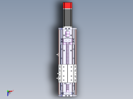 T210 150电动直线模组俯视缩略图