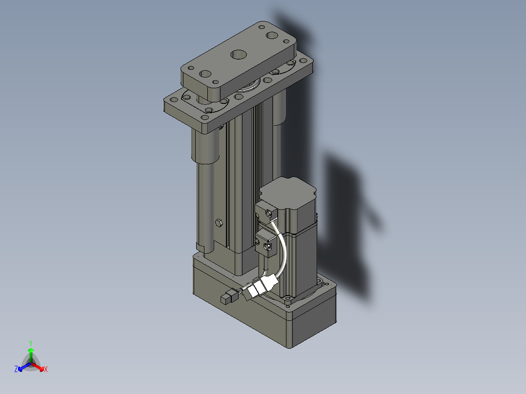 60伺服电动缸导柱式10种规格